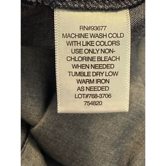 Liz Claiborne blue polka dots buttoned long sleeves shirt size PS - Picture 4 of 10